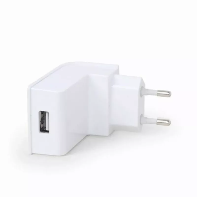 Laturi USB universaali valkoinen/EG-UC2A-02-W Gembird