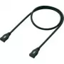HDMI-jatkokaapeli SpeaKa professional 1 m musta — 1x HDMI-liitin naaras 1x HDMI-liitin naaras
