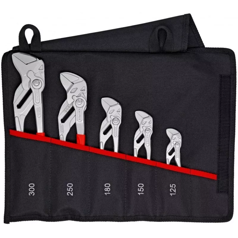 KNIPEX yhdistelmäpihtisarja 5-osainen 125/150/180/250/300 mm