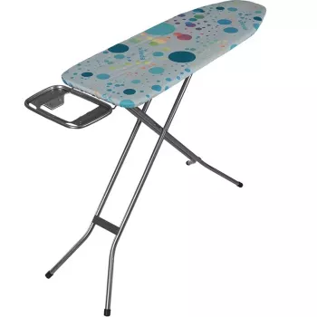 Täysikokoinen silityslauta Vileda — täysikokoinen ruostumattomat teräsjalat 1200×380 mm silityspinta korkeus 75–96 cm taitettava silitysraudan pidike