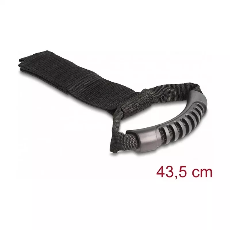 DeLOCK kantohihna P 435 × L 50 mm musta 2 kpl