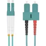 Helos - kuitupatch-kaapeli - SC duplex - LC duplex - 20 m - 50/125 mikrometriä - OM3