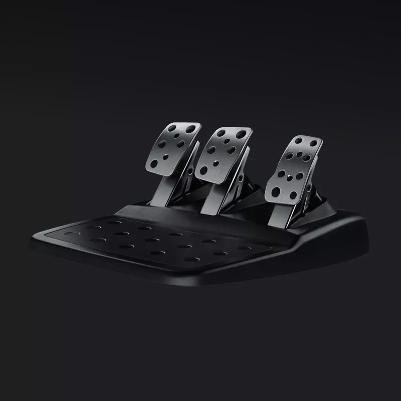 Logitech G920 Driving Force kilpa-ajoratti ja polkimet Xbox One -konsolille ja PC:lle, USB, musta (941-000123)
