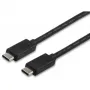 Equip USB 2.0 Type-C -kaapeli, 1m, 1 m, USB C, USB C, USB 2.0, uros/uros, musta