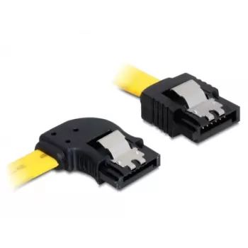 SATA-kaapeli pistoke/pistoke DeLOCK 82824 0,3 m keltainen