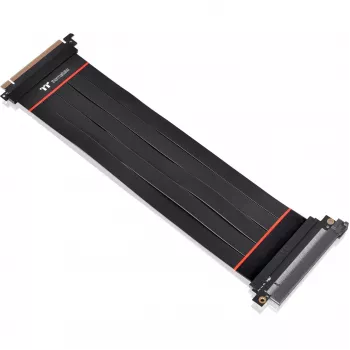 Sisäinen virtakaapeli THERMALTAKE AC-058-CO1OTN-C1, PCI-E x16 (Gen4) uros naaras, 0,3 m, musta