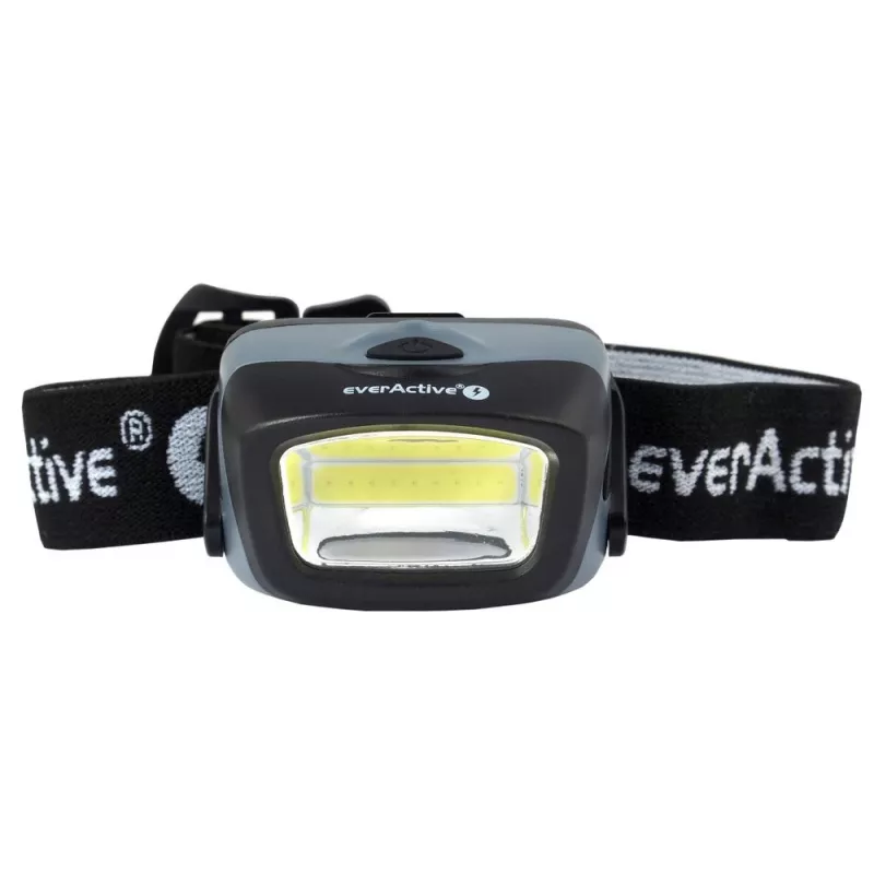 everActive HL-150 otsalamppu, 150 lm, 3 W, IPX4, 3×AAA, musta