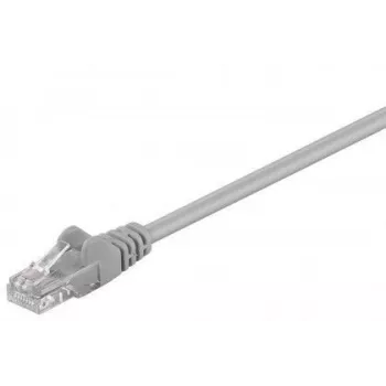 Wentronic Goobay CAT 5e -verkkokaapeli, U/UTP, harmaa, 15 m - CCA kupariseos (68352)
