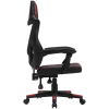 Canyon MCH01 - Flow - ergonominen pelituoli - musta ja punainen