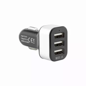 Sbox autolaturi CC-331B 3,1 A musta/harmaa
