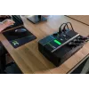Green Cell AiO 800VA LCD UPS-varavirtalähde, Line-Interactive, 0,8 kVA, 480 W, 6 AC-pistorasiaa