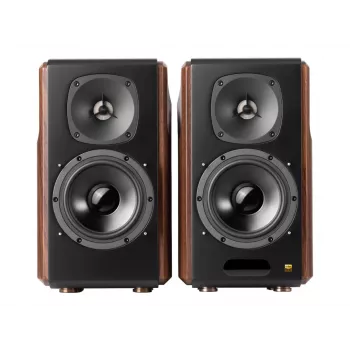Kaiutin Edifier S2000MKIII 2.0, 130 W RMS, johdollinen & langaton, musta/puu