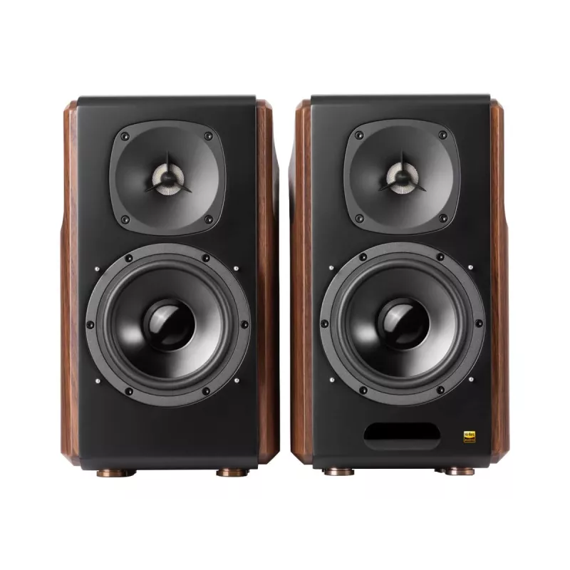 Kaiutin Edifier S2000MKIII 2.0, 130 W RMS, johdollinen & langaton, musta/puu