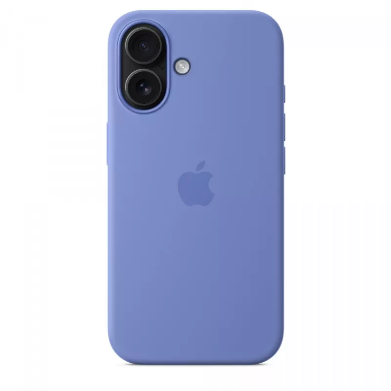 iPhone 16 silikonikotelo MagSafe-yhteensopiva - Periwinkle
