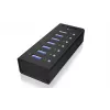 ICY BOX IB-AC618 USB 3.2 Gen 1 (3.1 Gen 1) Type-B 5000 Mbit/s musta