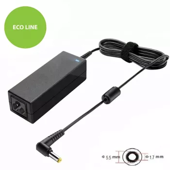 Kannettavan tietokoneen virtalähde Acer 45W: 19V, 2,37A