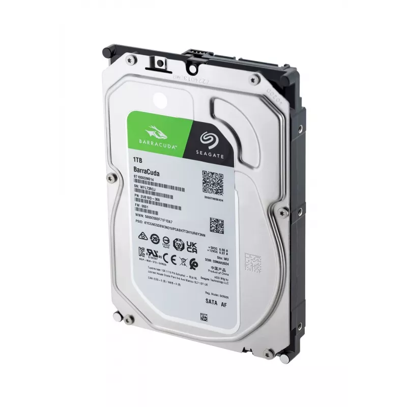 Seagate Barracuda ST1000DM014 sisäinen kiintolevy 1 TB 7200 kierr./min 256 MB 3,5
