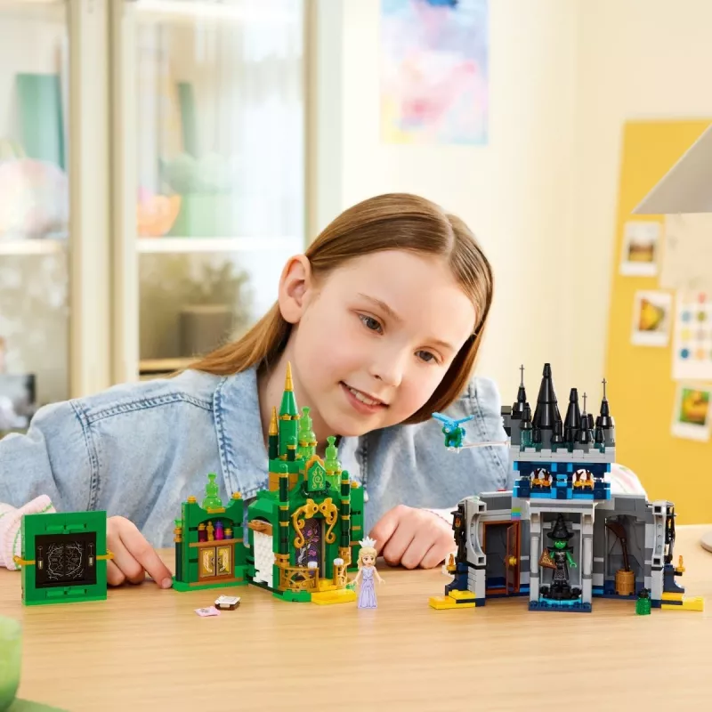 LEGO rakennussarja Wicked 75689 — Smaragdikaupunki ja Kiamo Ko linna leikkisetti