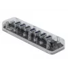 USB-keskitin DeLOCK 64088 läpinäkyvä USB 3.2 Gen 1 Micro-B