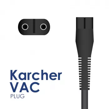 Akyga AK-PD-03 laturi Kärcher-ikkunaimuriin (WV 1, WV 2, WV 5, KV 4, KB 5), 5,5 V, 600 mA, 1,5 m