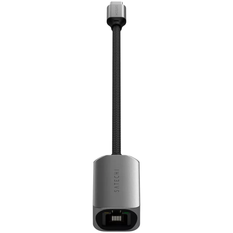 Satechi USB-C-sovitin (1x USB-C-uros 1x Gigabit LAN (1/2,5 Gbit/s)) ST-AE25M