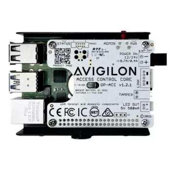Laajennusmoduuli Avigilon OP-CR-ACC musta harmaa metalli