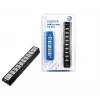 LogiLink UA0096 USB-keskitin 480 Mbit/s musta