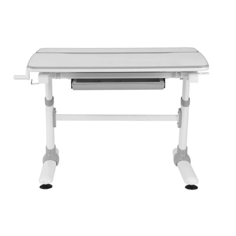 Ergo Office lasten ergonominen korkeussäädettävä työpöytä, harmaa, enintään 100 kg, ER-417 2cz
