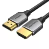 Ultra ohut HDMI HD -kaapeli Vention ALEHF 1m 4K 60Hz (harmaa)