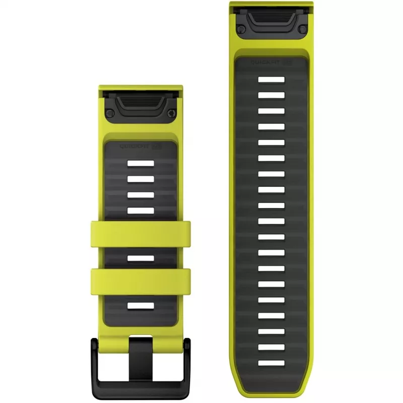 Ranneke Garmin QuickFit 010-13393-08 grafiitti keltainen