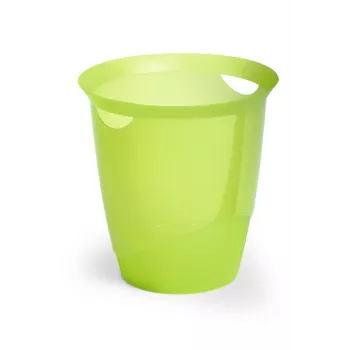 Pyöreä säiliö Durable TREND 31,5 cm vihreä läpinäkyvä