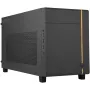 SilverStone SUGO SG14B - tornikotelo - Mini-DTX - ilman virtalähdettä (ATX / PS/2) - musta - USB/ääni (SST-SG14B)