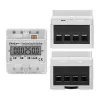 Kolmivaiheinen elektroninen energiamittari QOLTEC 50900 400V LCD 4P