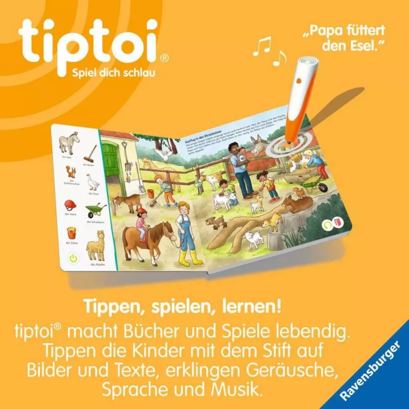 tiptoi Suchen und Entdecken: Meine Tiere, oppikirja