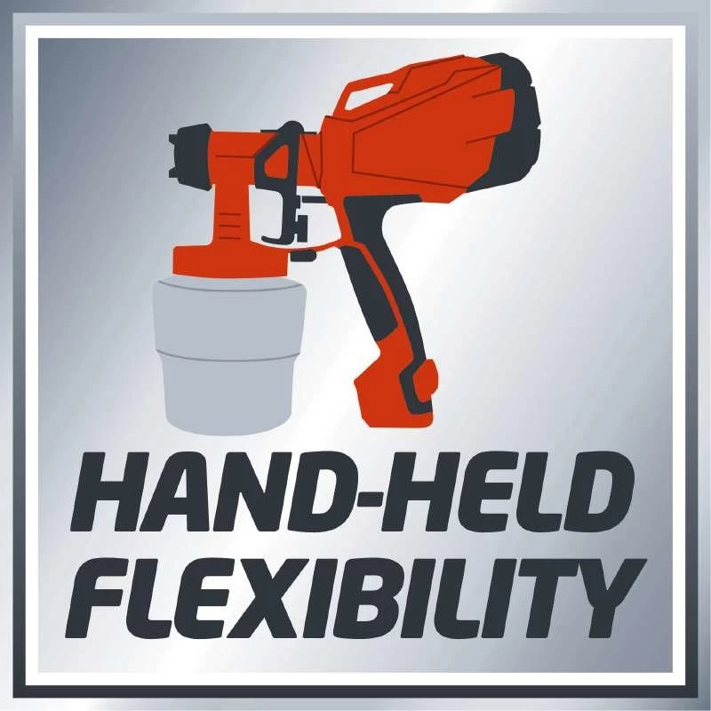 Einhell TC-SY 400 P 4260005 maaliruiskujärjestelmä, 400 W, 0,8 l säiliö, punainen/musta