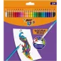 BIC Kids Evolution Illusion pyyhittävät värikynät 24 väriä