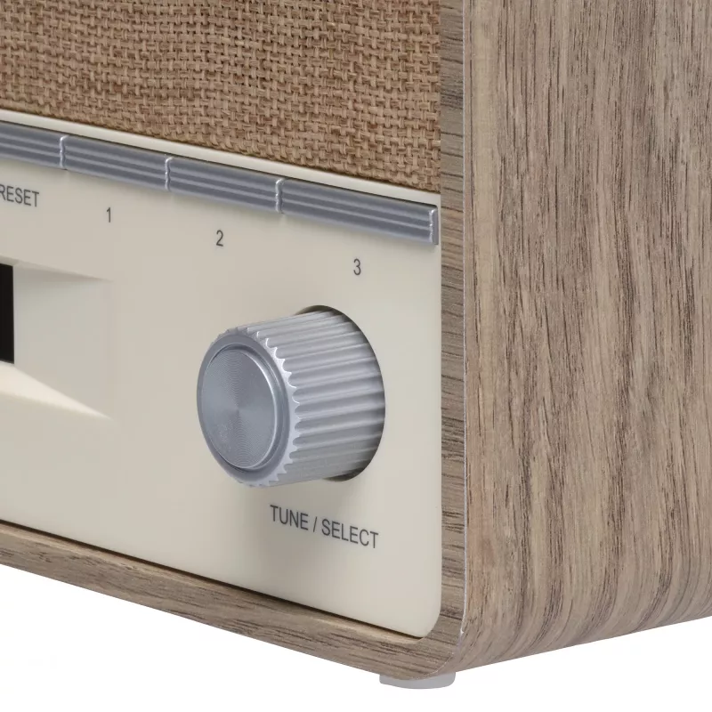 Kannettava radio Denver DAB-36LW digitaaliviritin DAB+ 5W LCD