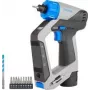 Akkuruuvinväännin Dremel DD12V-S1 12V 2Ah, kompakti ladattava käsiruuvinväännin
