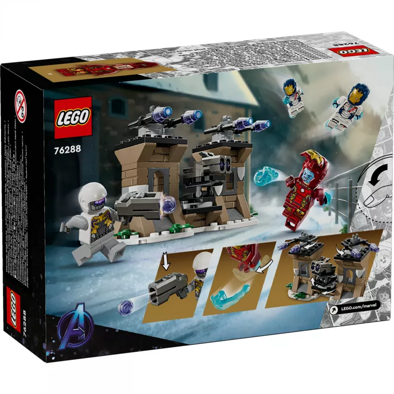 Rakennussarja LEGO-sarja 76288 Marvel Super Heroes Iron Man Iron Legion HYDRA-sotilasminihahmolla, rakennettava malli