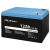 Qoltec LiFePO4 litiumrautfosfaattiakku 12,8 V 12 Ah 153,6 Wh BMS:llä