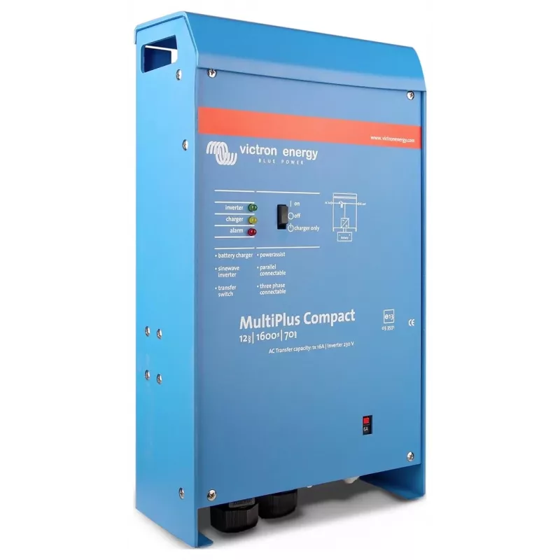 Vaihtosuuntaaja Bosch MultiPlus C CMP122120000 1200W 12V — puhdas siniaalto -vaihtosuuntaaja