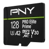 Muistikortti microSDXC Elite Prime 128GB + SD-sovitin + USB-A-kortinlukija