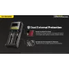 Akkulaturi Nitecore Ci12 yleislaturi USB Li‑Ion, NiCd, NiMH, 3A tulo 5/9/12V, muovikotelo