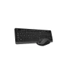 A4Tech Fstyler FG1012 langaton näppäimistö- ja hiirisarja, musta