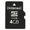 MUISTI MICRO SDHC 4GB C10/W/ADAPTER 3413450 INTENSO