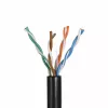 Alantec KIU5OUTS305Q verkkokaapeli musta 305 m Cat5e U/UTP (UTP) (KIU5OUTS305Q)