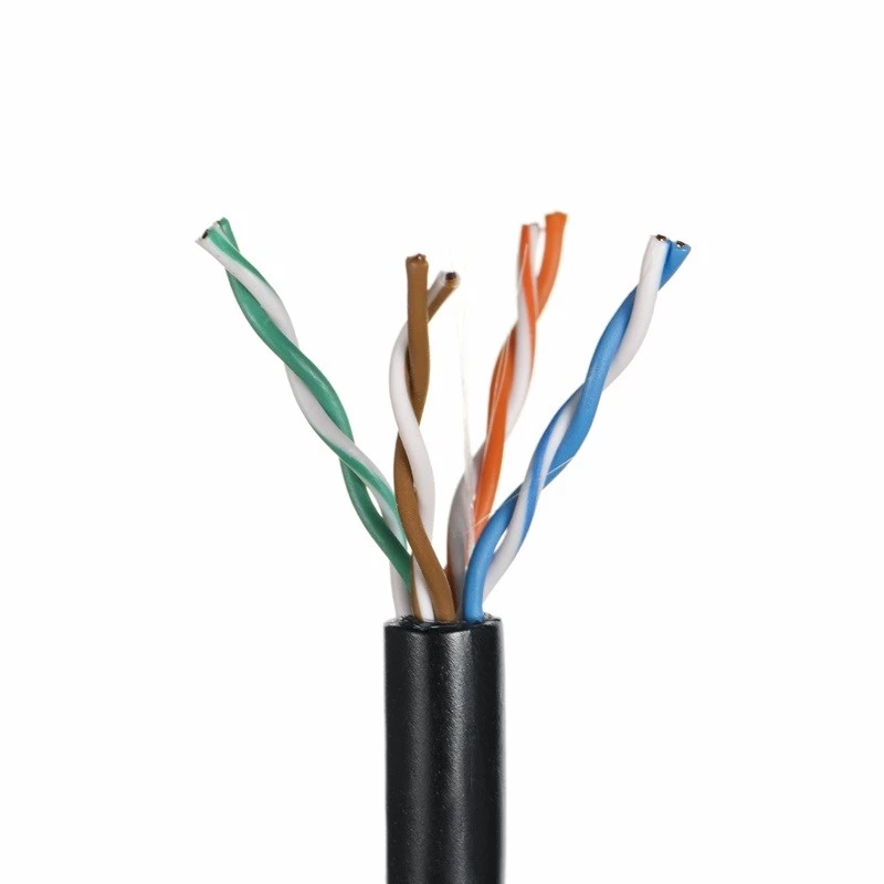 Alantec KIU5OUTS305Q verkkokaapeli musta 305 m Cat5e U/UTP (UTP) (KIU5OUTS305Q)