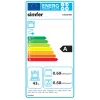 Kalusteisiin asennettava kaasukeittotaso ja sähköuuni SIMFER 5405SERBB, yhdistelmälaite, leveys 50 cm, energiatehokkuusluokka A