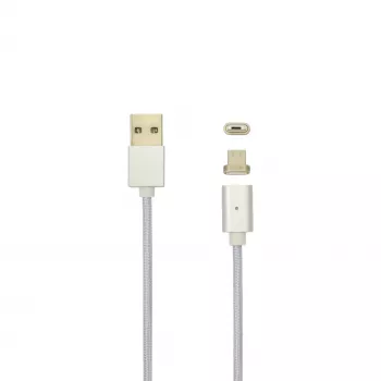 Sbox magneettinen USB->Micro USB M/M 1 m