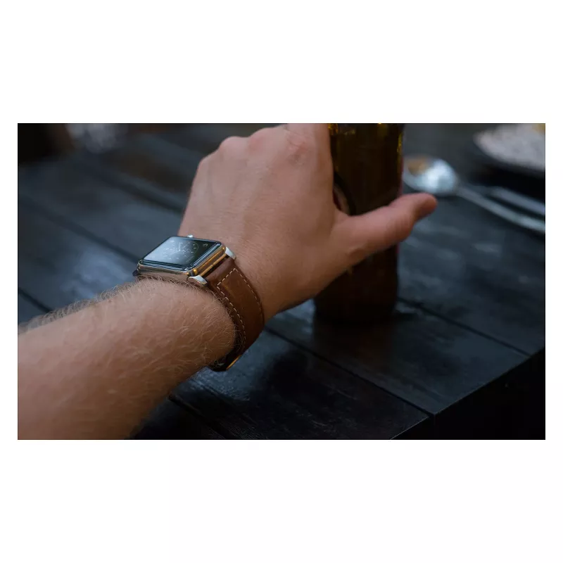 Nomad NM1A4RST00 – ranneke – älykello – ruskea – Apple – Apple Watch Sport – Apple Watch – Apple Watch Edition – nahka